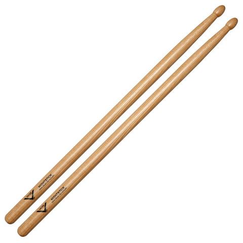 Vater Hickory - Nightstick 2S Wood Tip Drum Sticks - VHNSW