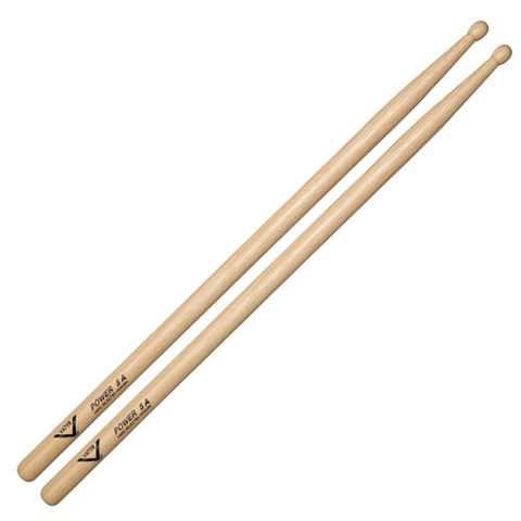 Vater Hickory - Power 5A Wood Tip Drum Stick - VHP5AW
