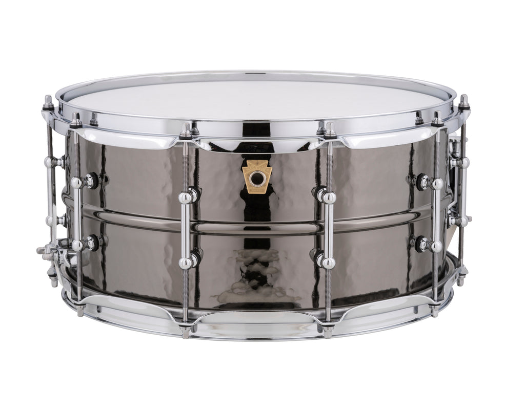 Ludwig Black Beauty Hammered with Tube Lugs