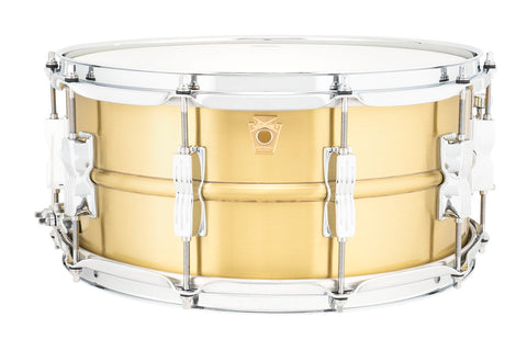 Ludwig LB654BM 14"x6.5" Acro Brass Snare Drum