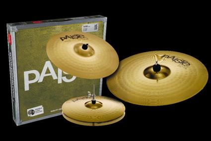 Paiste 101 Hats, Crash and Ride Cymbal Set P101BS314