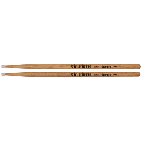 Vic Firth American Classic® Terra Series 5A Drumsticks, Nylon Tip VF-5ATN