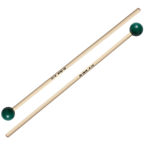 Vic Firth Orchestral M132 Medium Rubber Keyboard Mallets - VF-M132