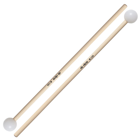 Vic Firth Orchestral Series M133 Medium Poly Keyboard Mallets - VF-M133