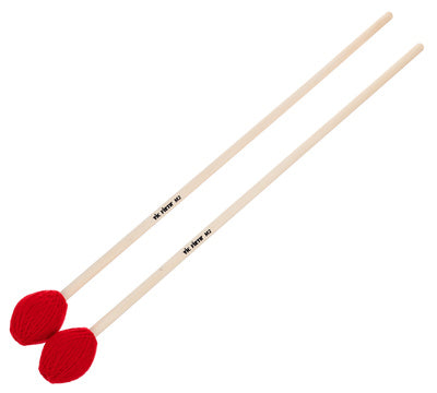 Vic Firth American Custom M2 Medium Round Keyboard Mallets - VF-M2