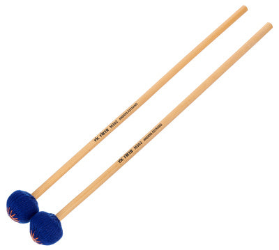 Vic Firth Anders Astrand Signature Series M302 Blue Medium Keyboard Mallets - VF-M302