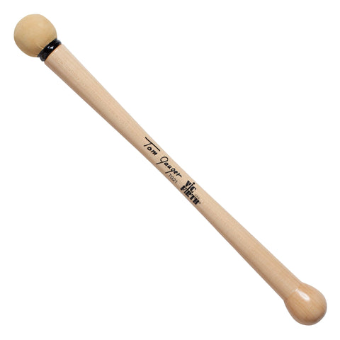 Vic Firth Symphonic Collection Tom Gauger Chamois/Wood Bass Drum Mallets - VF-TG21