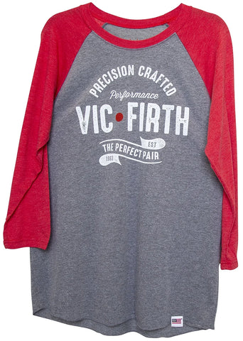 Vic Firth Raglan Baseball Style Shirt