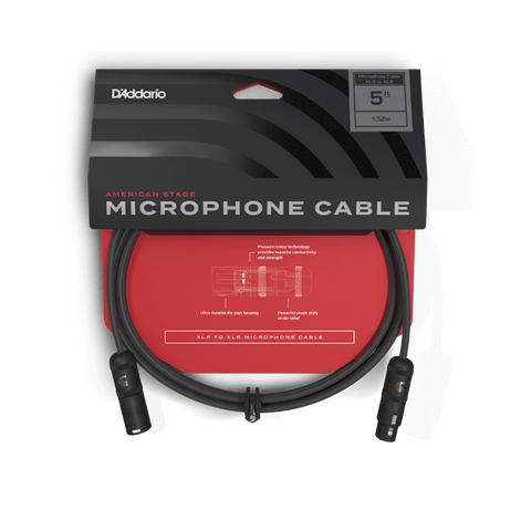 D'Addario American Stage Microphone Cables