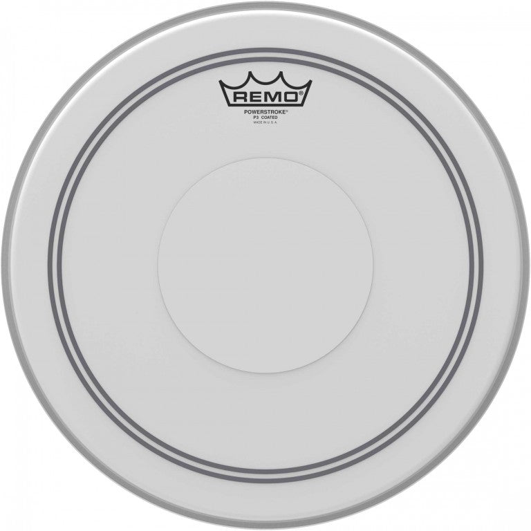Remo Powerstroke 3 Coated Drum Head with Clear Dot