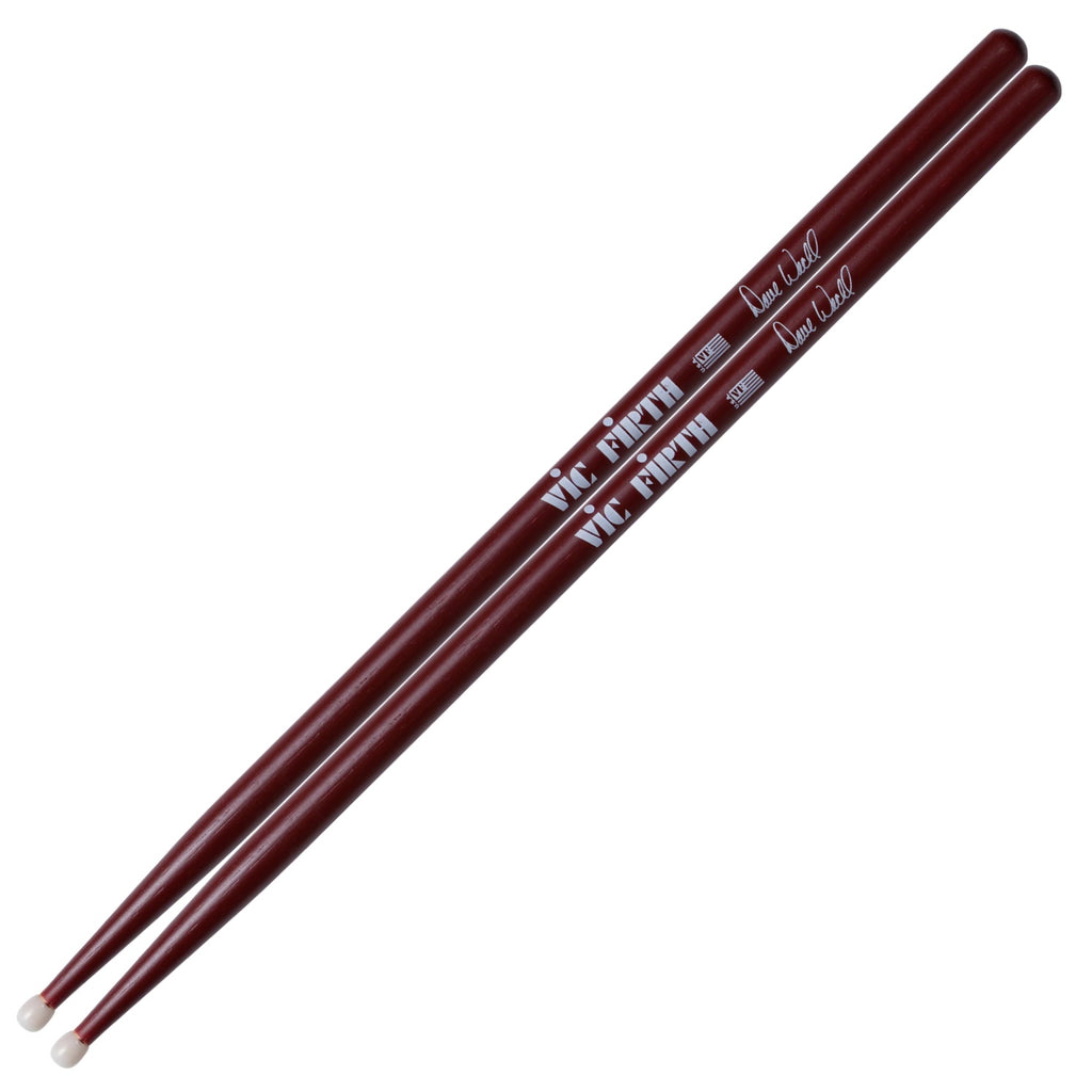 Vic Firth Dave Weckl Signature Nylon Tip Drum Sticks VF-SDWN