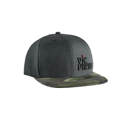 Vic Firth Gray Camo 6 Panel Snapback Hat