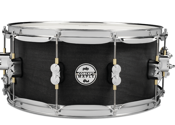 PDP Concept Black Wax 14x6.5” Snare Drum