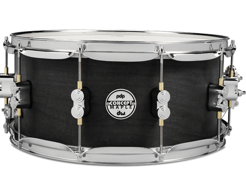 PDP Concept Black Wax 14x6.5” Snare Drum