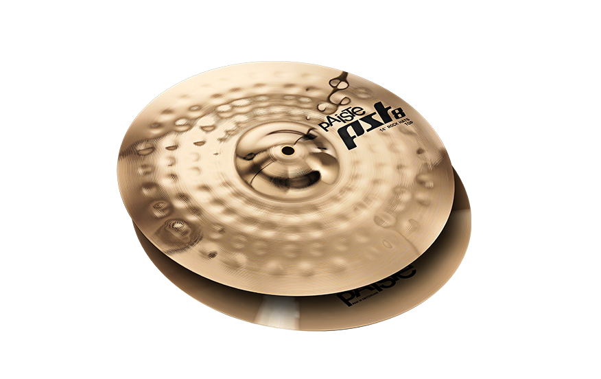 Paiste PST 8 14” Reflector Rock Hi Hat Cymbals PST8RHH14
