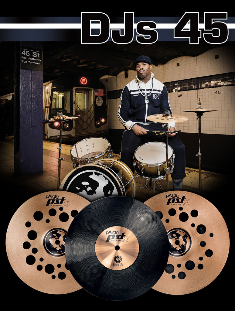 Paiste PSTX DJ45 PSTXDJSET Cymbal Set