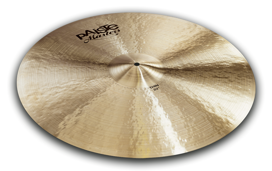 Paiste Masters 22" Thin Crash Cymbal PMSTRTHN22