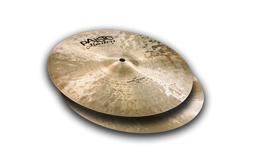 Paiste Masters 14" Dark Hat Cymbals PMSTRDHH14