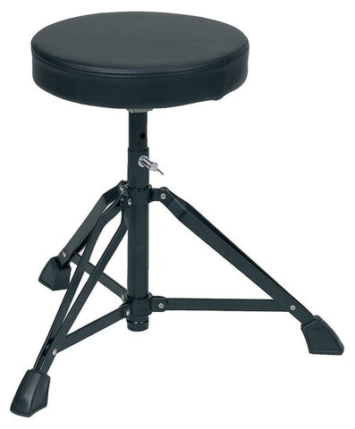 Gewa Basix 100 Series Double Braced Drum Stool - Black