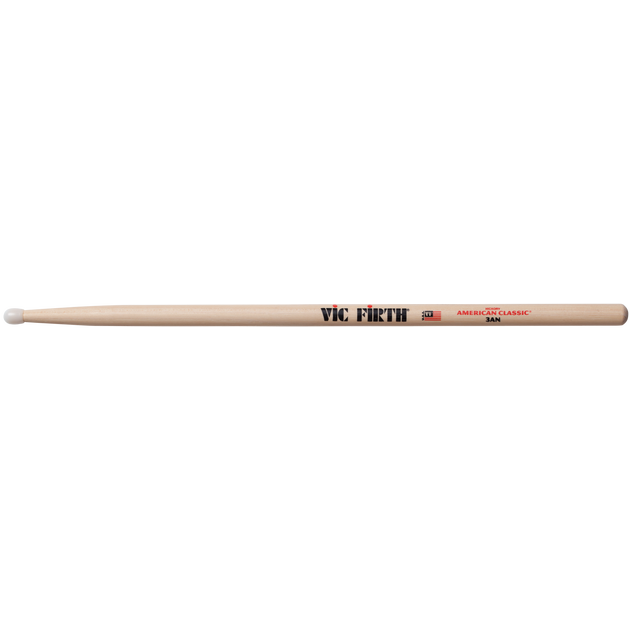 Vic Firth American Classic 3a Nylon tip Drum Sticks - VF-3AN