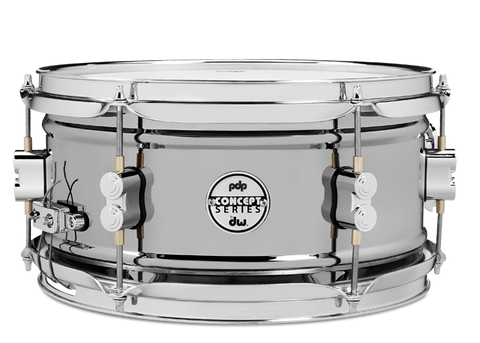 PDP Concept Black Nickel over Steel 12x6” Snare Drum