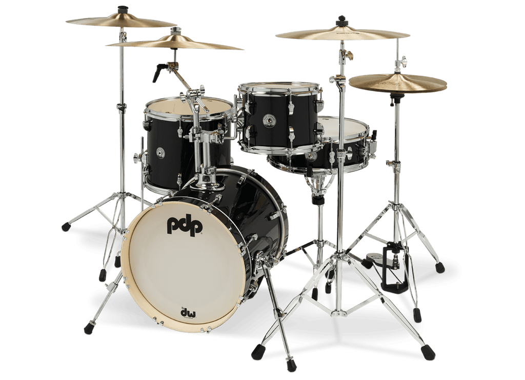 PDP New Yorker Black Onyx Sparkle (Shells Only) Drum Kit PDNY1604BO