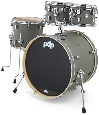 PDP by PDCM20FNSP Concept Maple 20" Fusion Drum kit in Satin Pewter