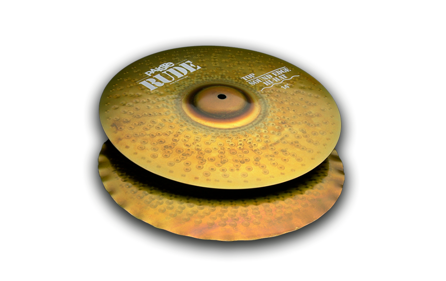 Paiste Rude 14" Sound Edge Hi Hat Cymbals PRUDSHH14