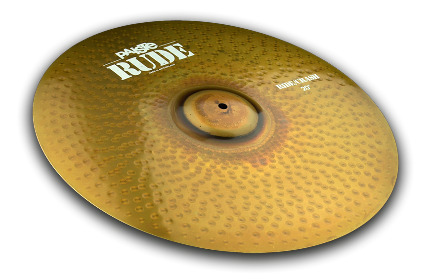 Paiste Rude 22" Ride/Crash Cymbal PRUDRDC22