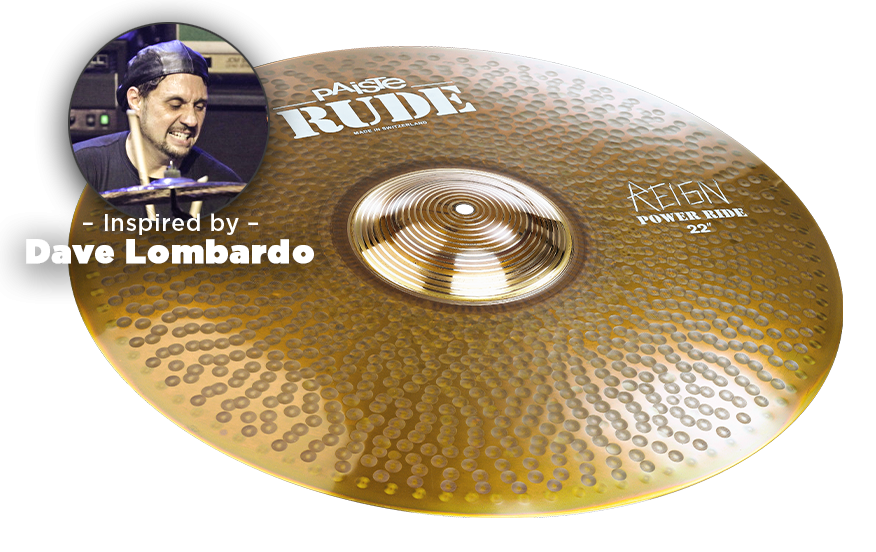 Paiste Rude 22" Power Ride Reign PRUDPRD22