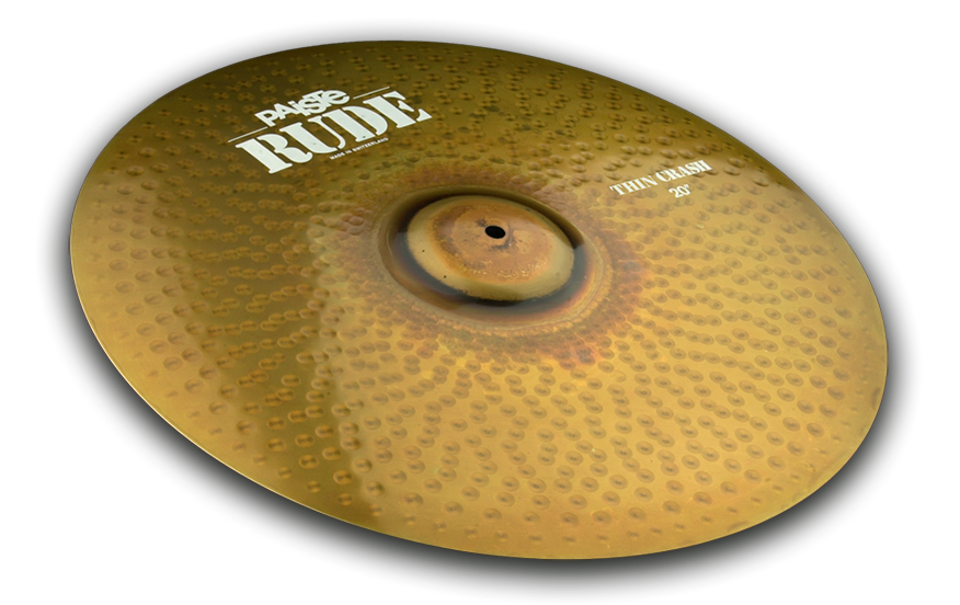 Paiste Rude 16" Thin Crash Cymbal PRUDTCR16