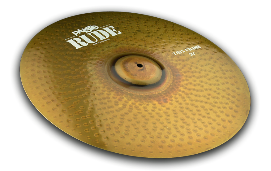 Paiste Rude 17" Thin Crash Cymbal PRUDTCR17