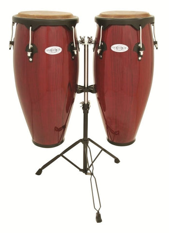 Toca 2300RR 10” and 11” Synergy Series Rio Red Conga Set