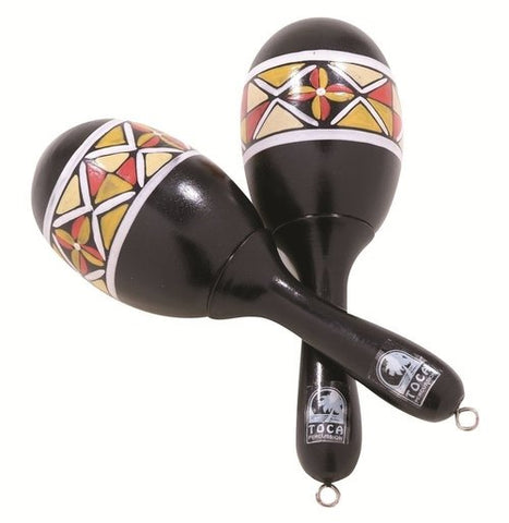 Toca T3132 Hand Painted Wood Maracas