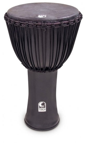 Toca SFDJ-14BMB 14" Freestyle Rope Tuned Black Mamba Djembe with Bag