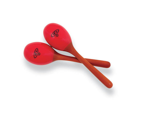 Latin Percussion CP281 CP Wood Maracas Large (Red)