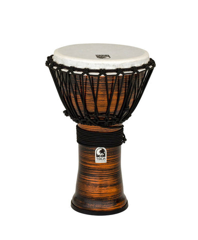 Toca Freestyle II Rope Tuned 9" Djembe in Spun Copper TF2DJ-9SCB