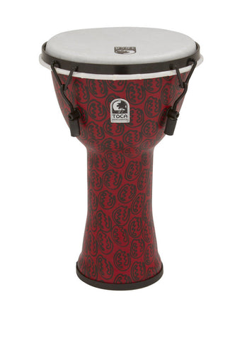 Toca Freestyle II Mechanically Tuned 9" Djembe Red Mask TF2DM-9RM