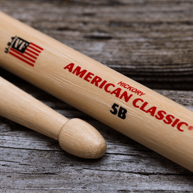 Vic Firth American Classic 5B Drumsticks VF 5B BW Drum Shop