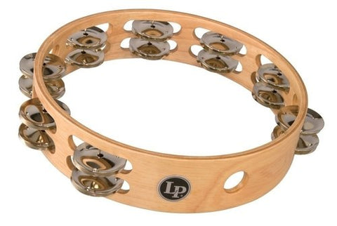 Latin Percussion LP380B Double row 10" Professional Tambourine