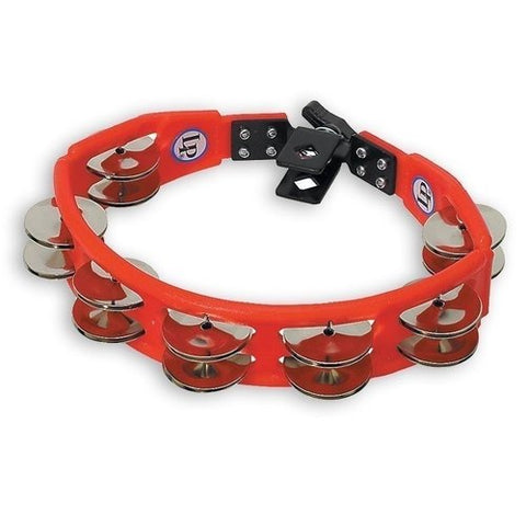 Latin Percussion Cyclops Mountable Tambourine - LP161 - Red