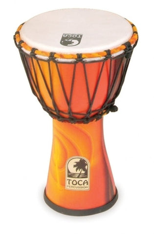 Toca Freestyle Rope Tuned 7" Djembe Fiesta SFDJ-7F