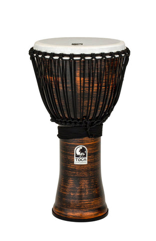 Toca Freestyle II Rope Tuned 12" Djembe in Spun Copper TF2DJ-12SC