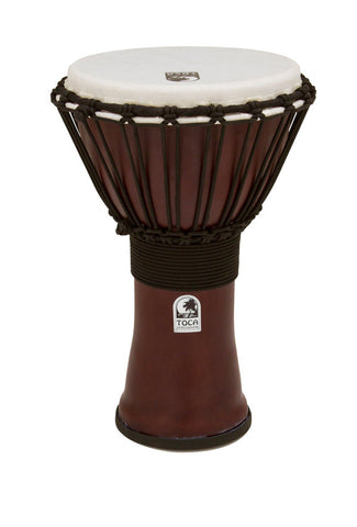 Toca Freestyle II Rope Tuned 9" Djembe Dark Red TF2DJ-9R