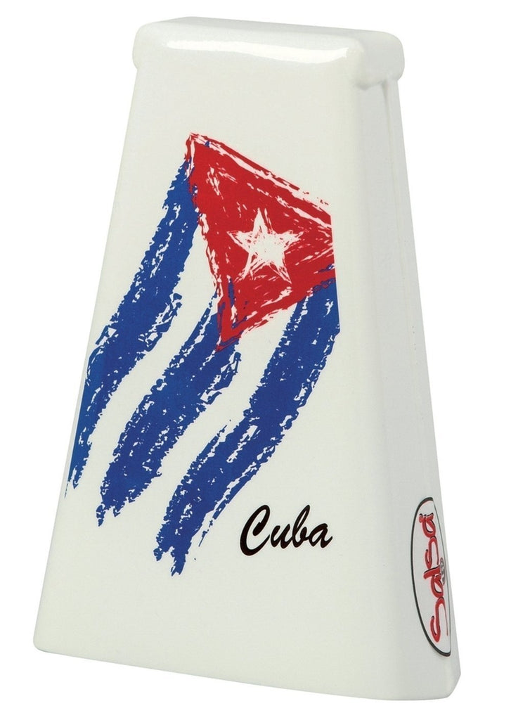 Latin Percussion ES-4QBA2 Bongo Heritage Cuban Flag LP Cowbell