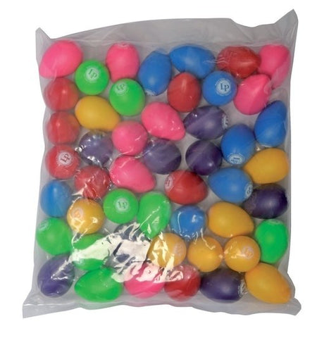 Latin Percussion RHYTHMIX LPR001BD48-I Egg Shaker Bulk pack Mixed Colours