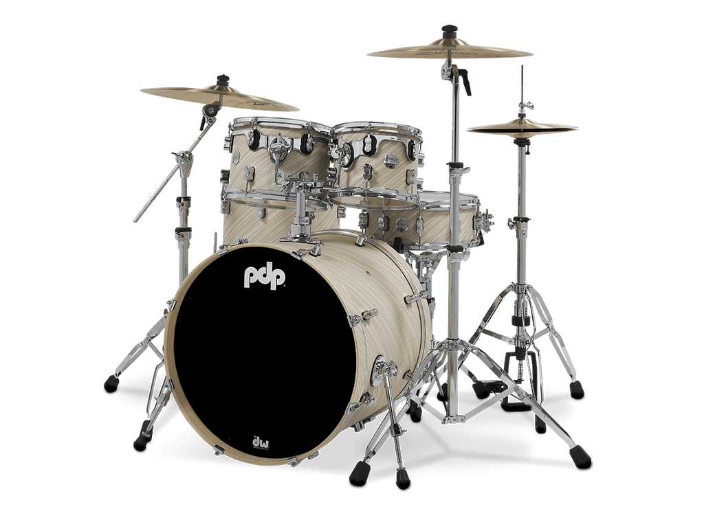 PDP by DW PDCM20FNTI Concept Maple Twisted Ivory 20" Fusion Shells Only from UK Dealer