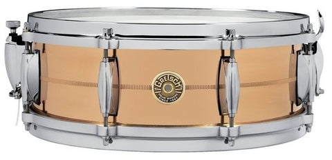 Gretsch USA Solid Phosphor Bronze 14"x5" Snare Drum G4160B