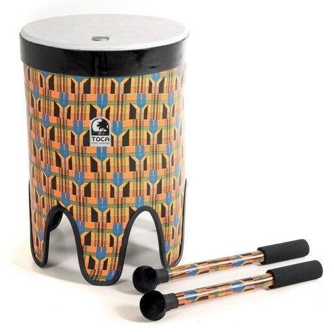 Toca Freestyle II Nesting Drum 14" Tom Tom Kente Cloth TF2NT-14K