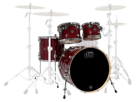DW Performance Series 4pc 22" Shell Pack - Cherry Stain Lacquer